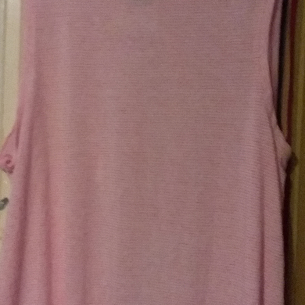 Tek Gear Tank Top Misses sz 3X ,pink & white